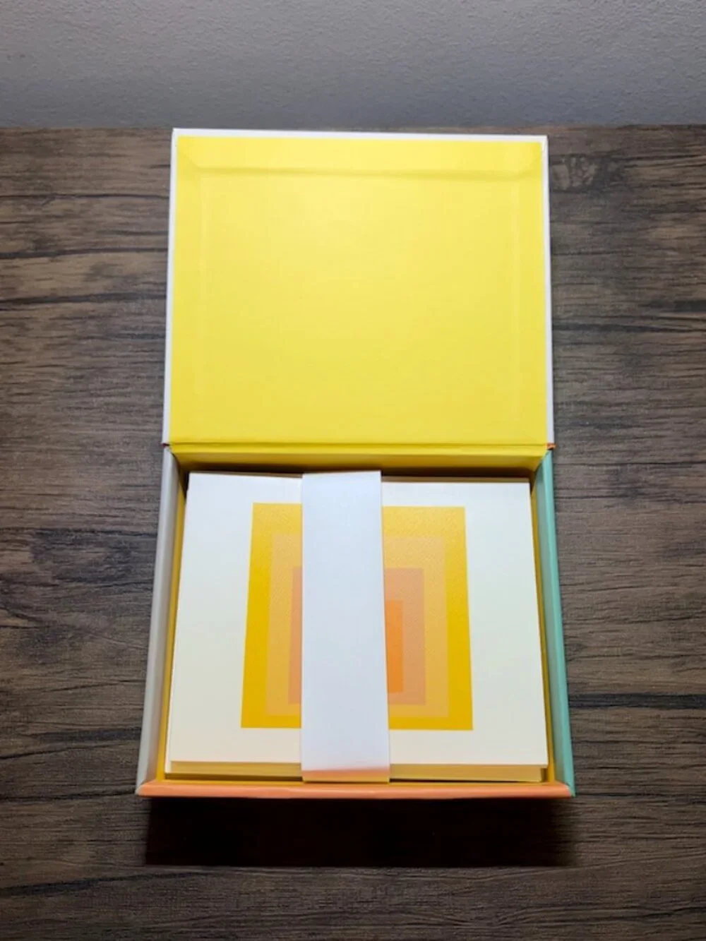 Josef Albers Art Note Card Set of 12